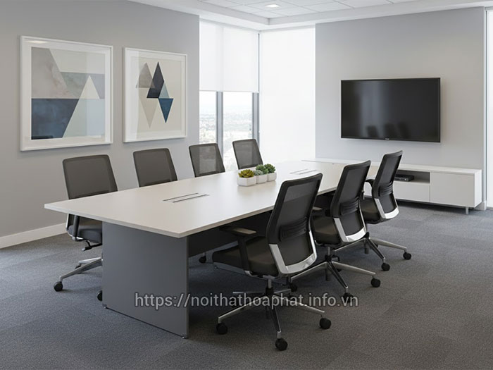 Bàn phòng họp gỗ MDF