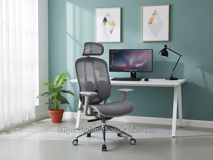 Ghế công thái học có đệm lưng