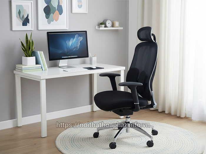 Ghế công thái học có đệm lưng