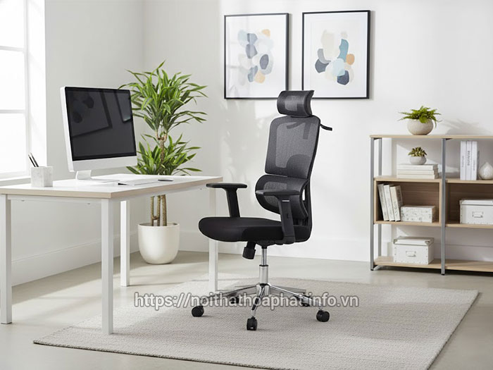 Ghế công thái học có đệm lưng