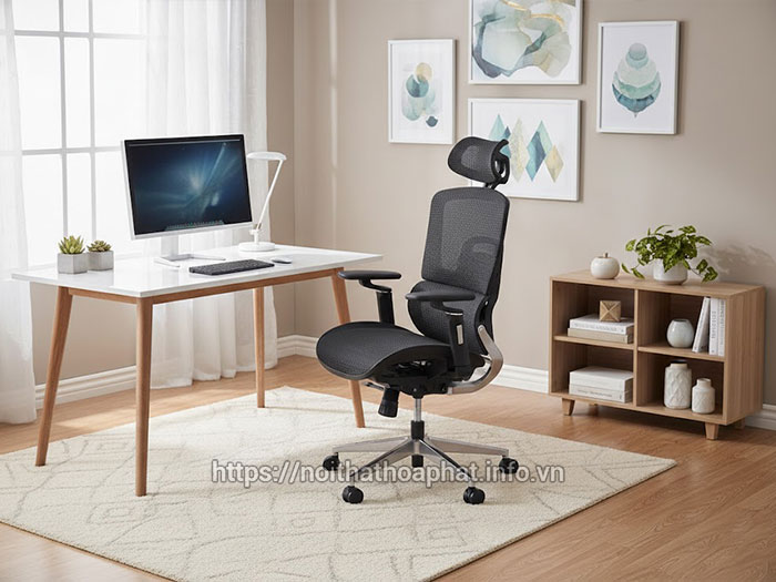 Ghế công thái học có đệm lưng