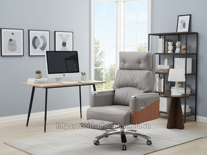 Ghế da văn phòng nhập khẩu