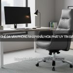 Ghế da văn phòng nhập khẩu