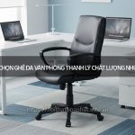 Ghế da văn phòng thanh lý