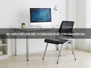 Ghế làm việc 4 chân