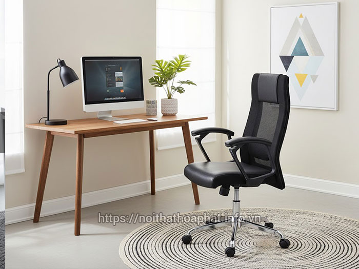 Ghế làm việc màu đen