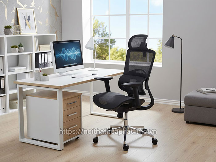 Ghế ngồi làm việc công thái học