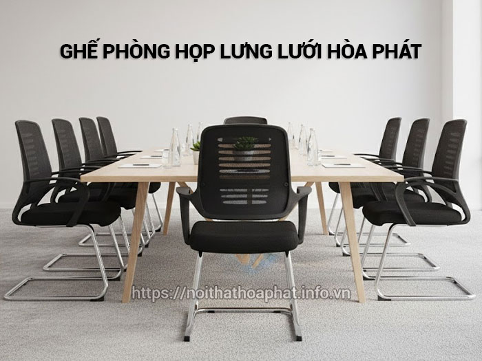 Ghế phòng họp lưng lưới