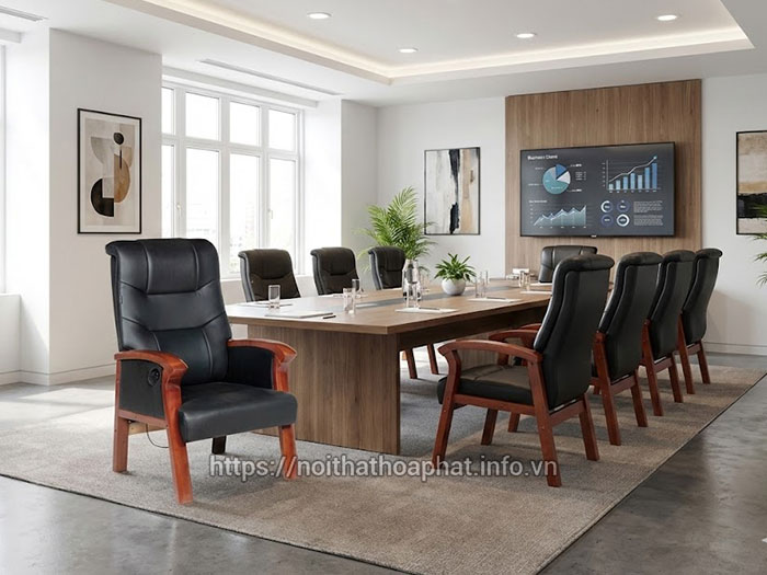 Ghế phòng họp sang trọng
