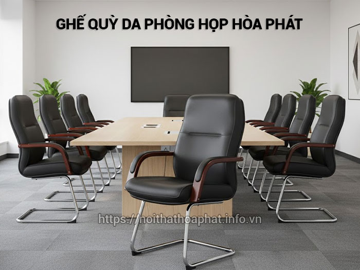 Ghế quỳ da phòng họp