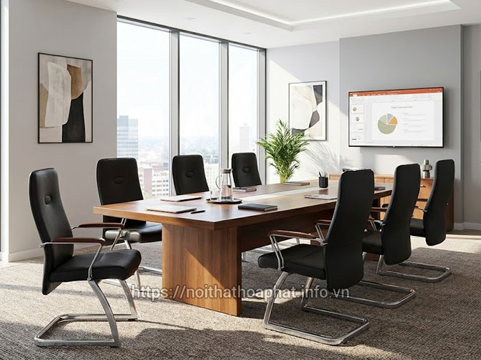 Ghế quỳ da phòng họp