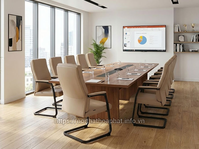 Ghế quỳ da phòng họp