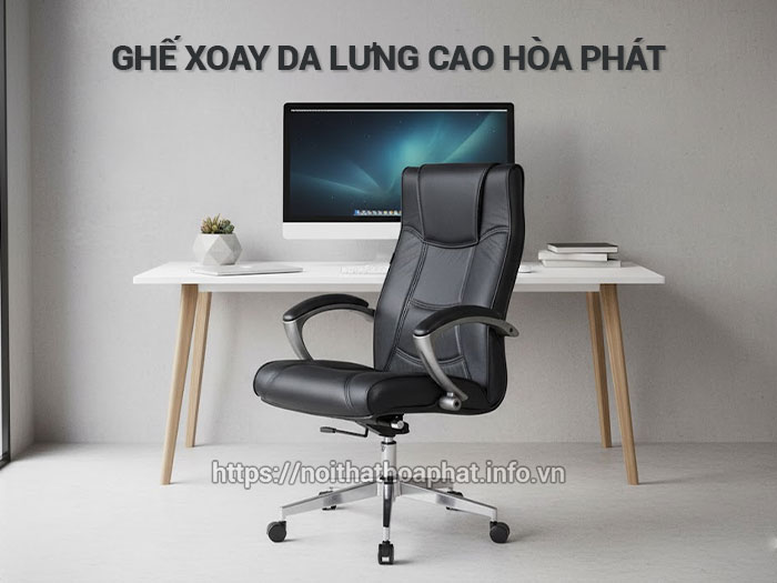 Ghế xoay da lưng cao