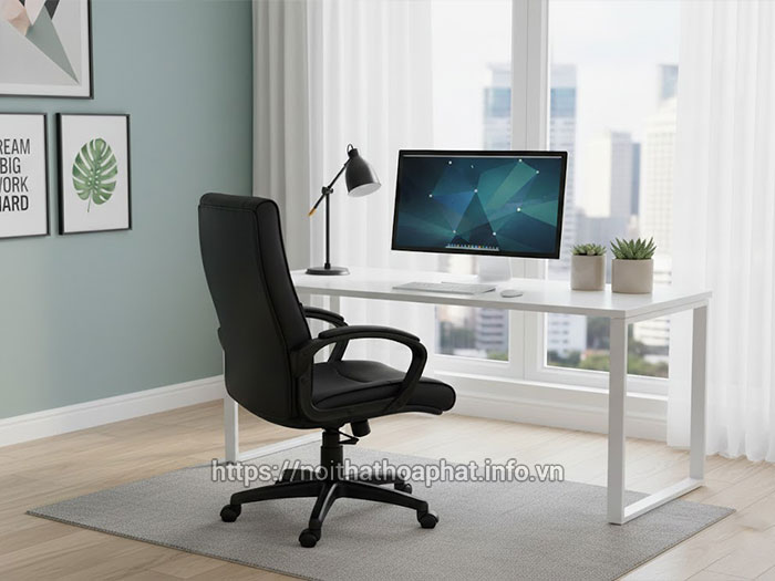Ghế xoay da lưng cao