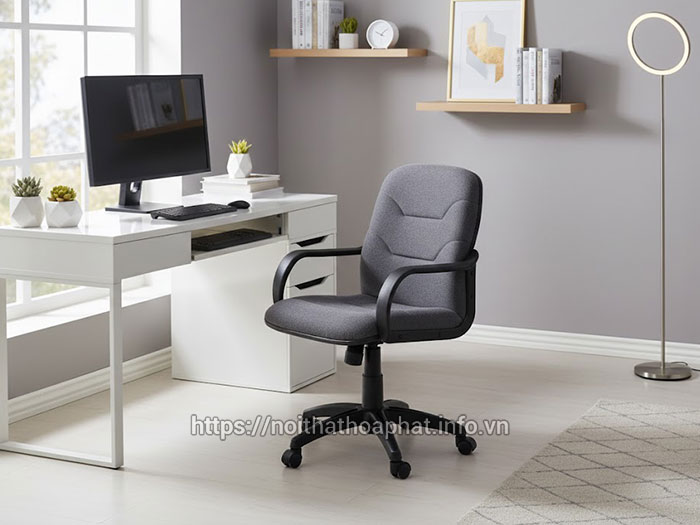 Ghế xoay văn phòng bọc nỉ