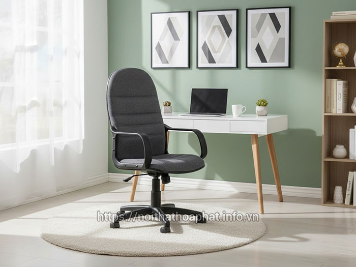 Ghế xoay văn phòng bọc nỉ
