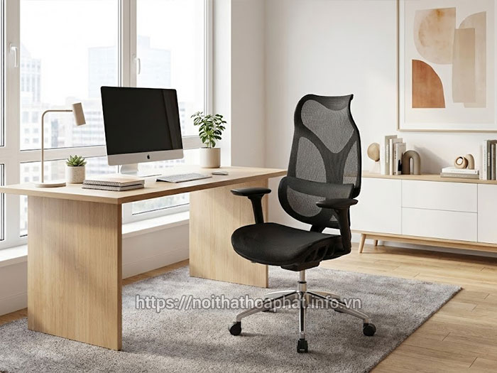 Ghế xoay văn phòng công thái học
