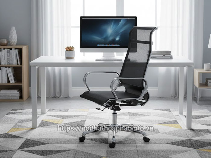 Ghế xoay văn phòng lưng liền