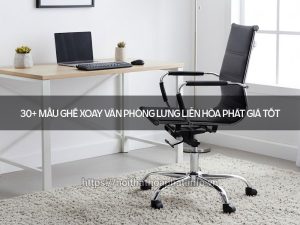 Ghế xoay văn phòng lưng liền