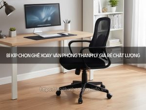 Ghế xoay văn phòng thanh lý