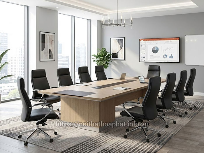 Kích thước bàn họp 16 người