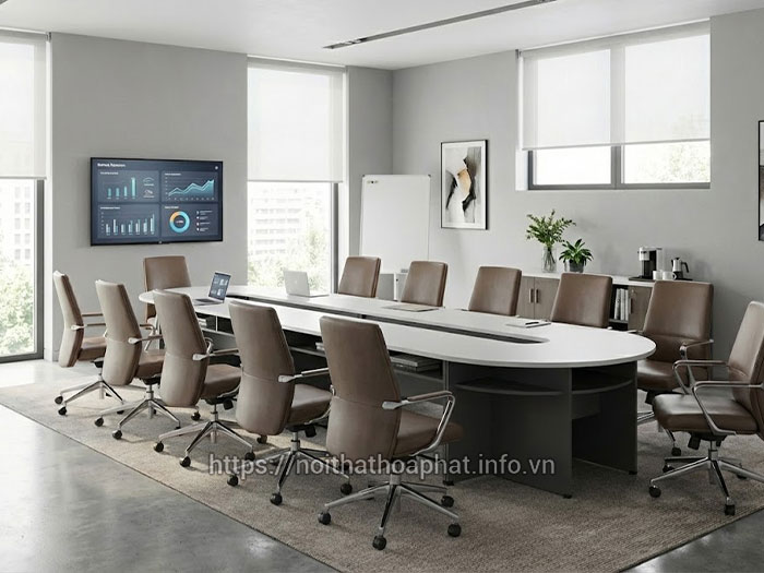 Kích thước bàn họp 16 người