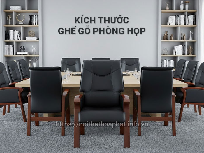 Kích thước ghế gỗ phòng họp