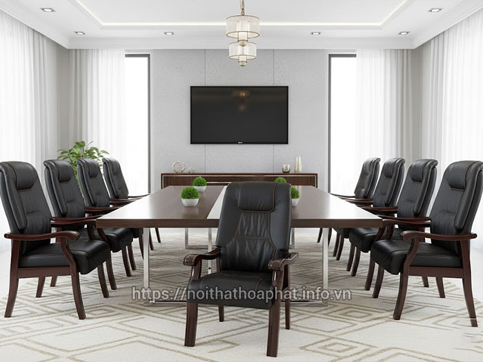 Kích thước ghế gỗ phòng họp