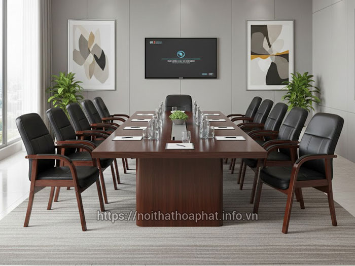 Kích thước ghế gỗ phòng họp