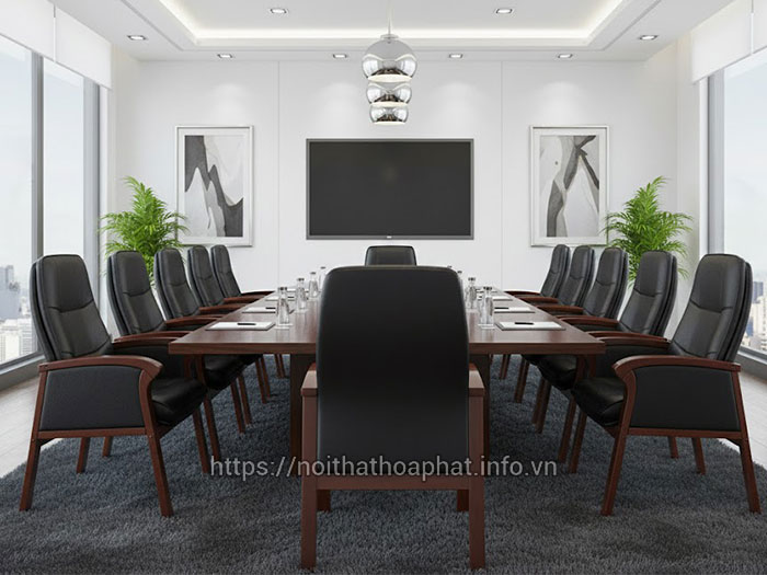 Kích thước ghế gỗ phòng họp