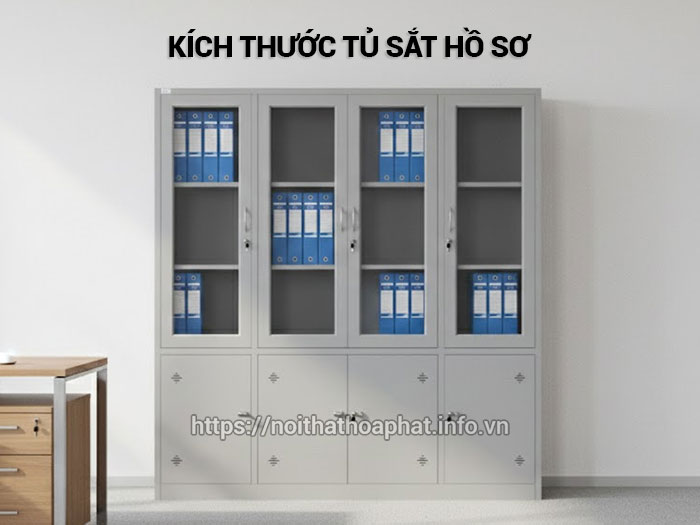 Kích thước tủ sắt hồ sơ