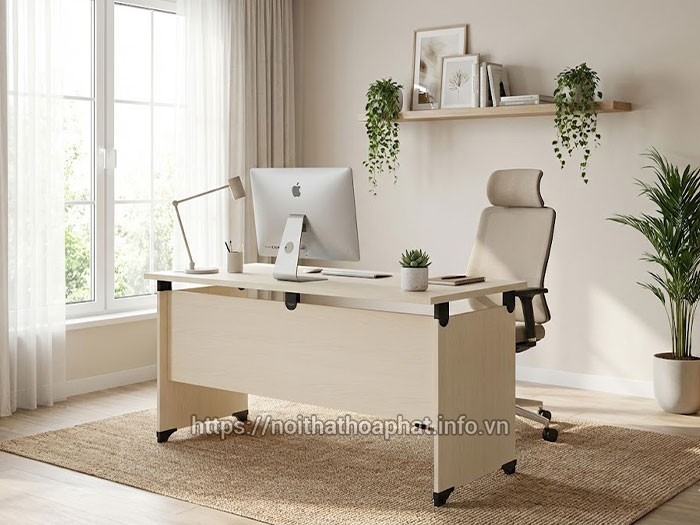 Trang trí bàn làm việc tại nhà