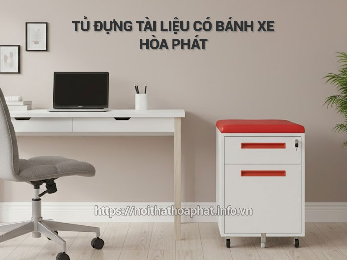 Tủ đựng tài liệu có bánh xe