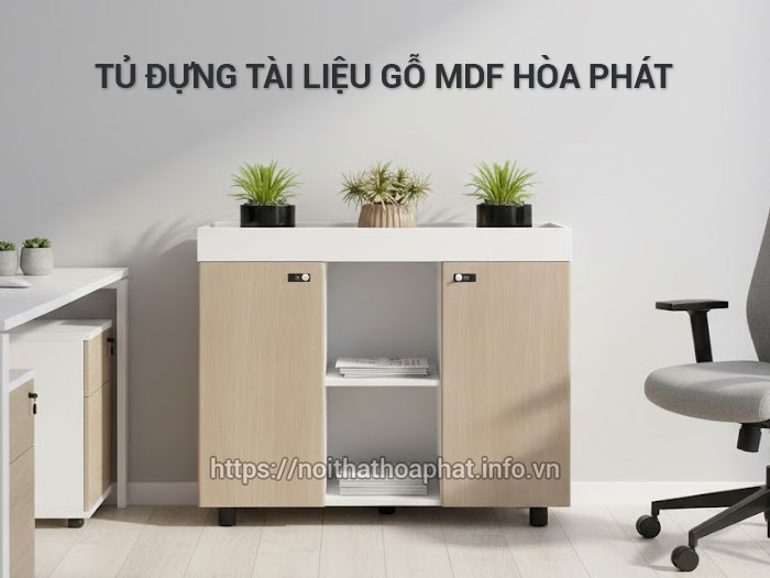 Tủ đựng tài liệu gỗ MDF