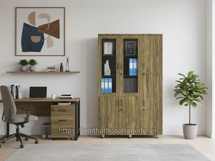 Tủ đựng tài liệu gỗ MDF