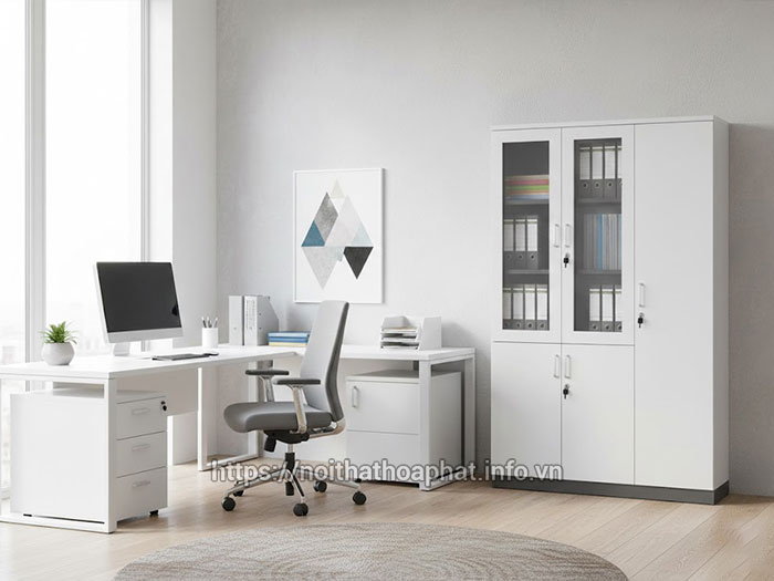 Tủ gỗ 3 buồng hiện đại