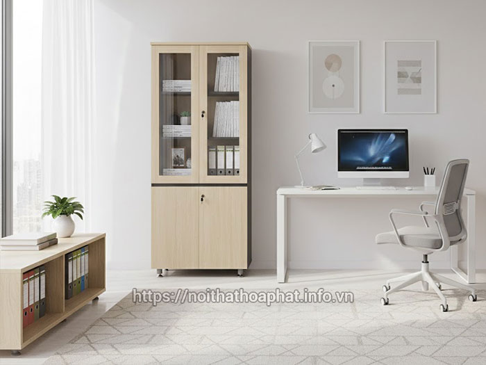 Tủ gỗ công nghiệp 2 cánh