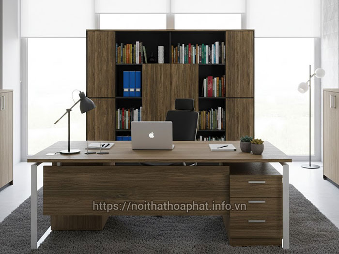 Tủ gỗ đựng sách Hòa Phát