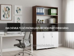Tủ gỗ phòng làm việc