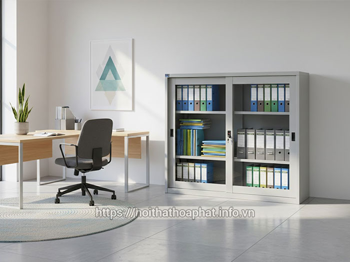 Tủ hồ sơ Hòa Phát cửa lùa