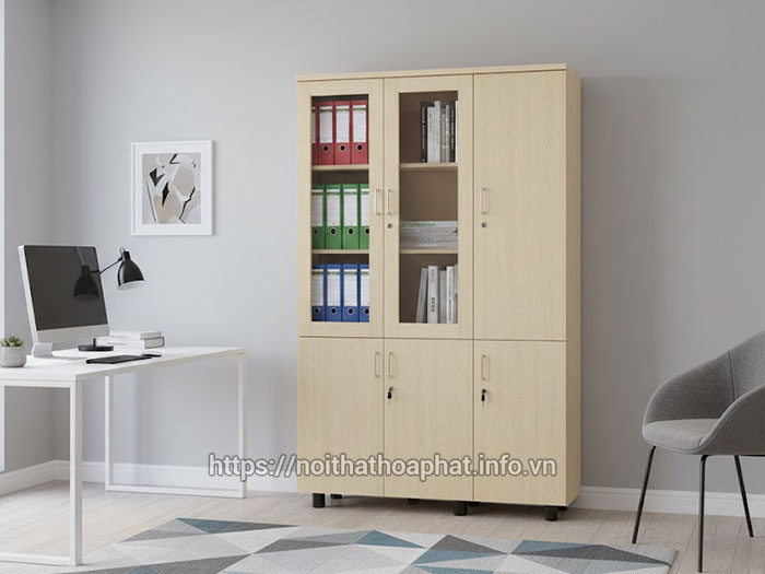 Tủ hồ sơ văn phòng bằng gỗ