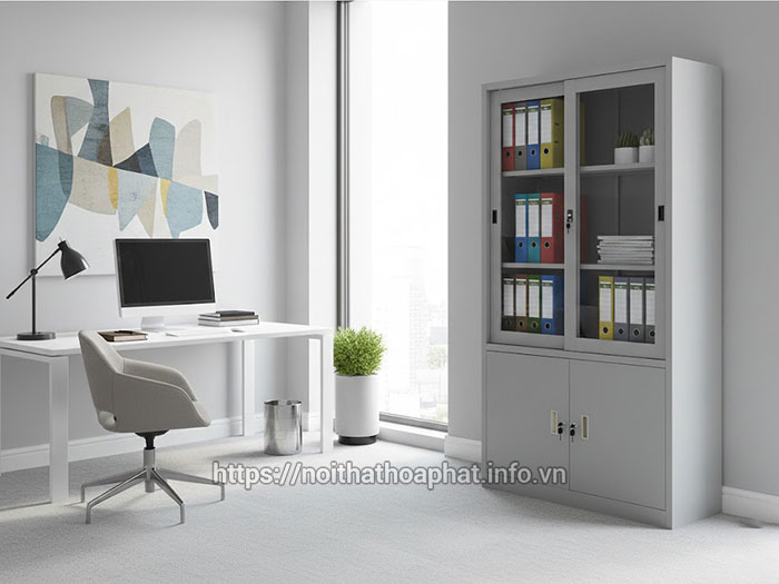Tủ hồ sơ văn phòng giá rẻ