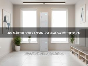 Tủ locker 4 ngăn Hòa Phát