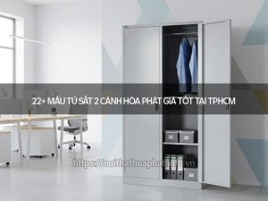 Tủ sắt 2 cánh Hòa Phát