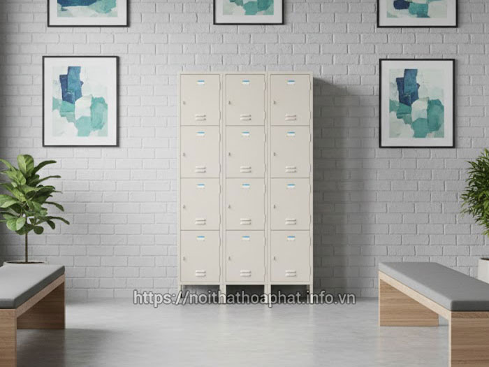 Tủ sắt locker 12 ngăn