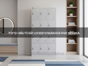 Tủ sắt locker 12 ngăn