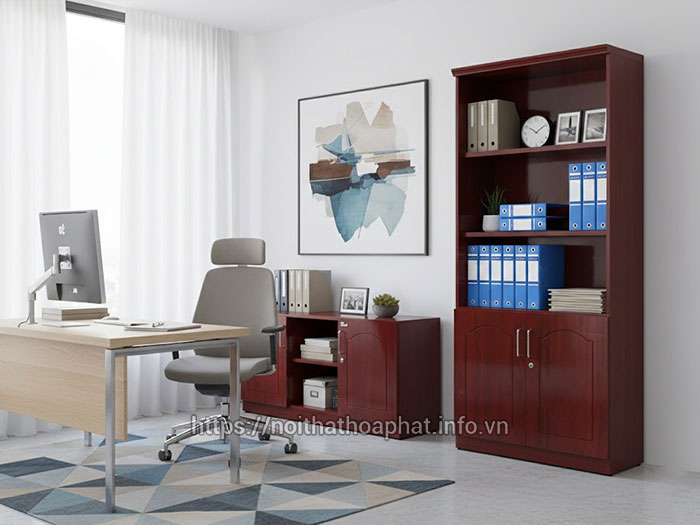Tủ tài liệu Hòa Phát bằng gỗ