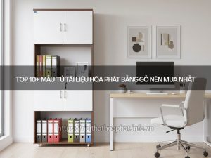 Tủ tài liệu Hòa Phát bằng gỗ