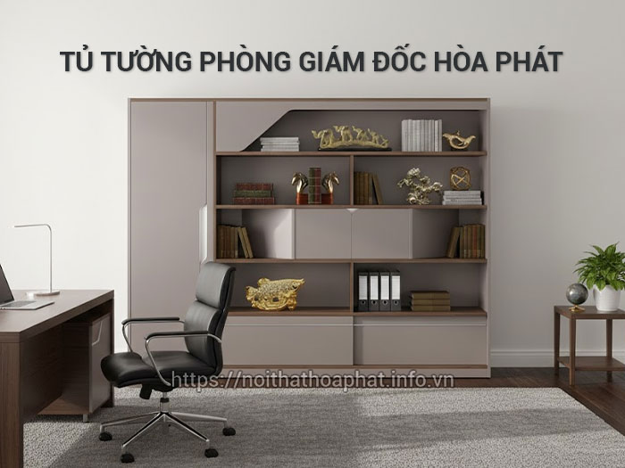 Tủ tường phòng giám đốc