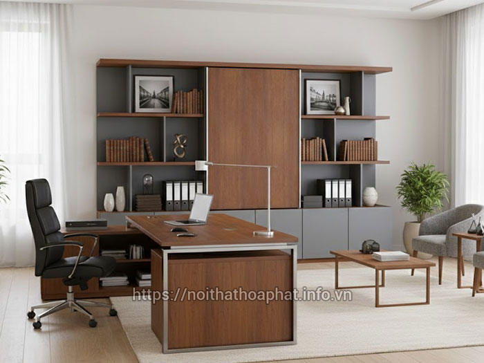 Tủ tường phòng giám đốc